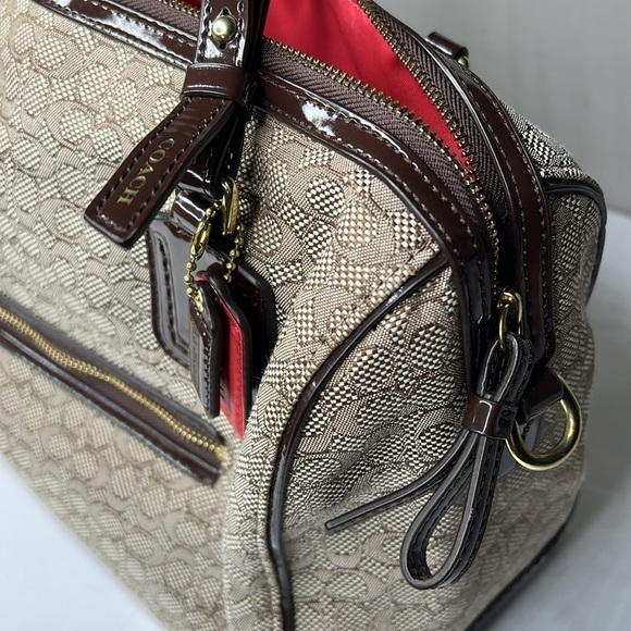 Coach Oxford Poppy 25047 Crossbody Satchel Bag - New without tags - Picture 14 of 16